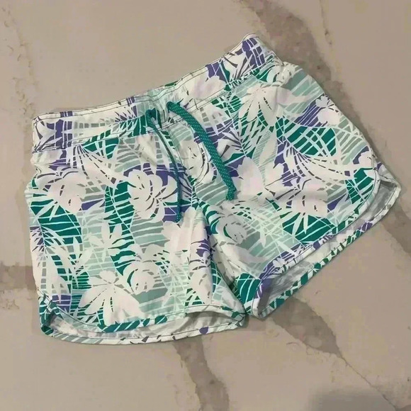 Columbia PFG Performance Fishing Gear Drawstring Tropical BoardShort Women Small - Picture 1 of 6